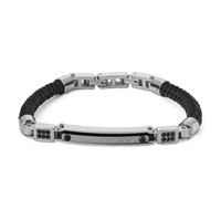Bracciale Brosway Uomo in Acciaio Cristallo BRG15 - BRG15